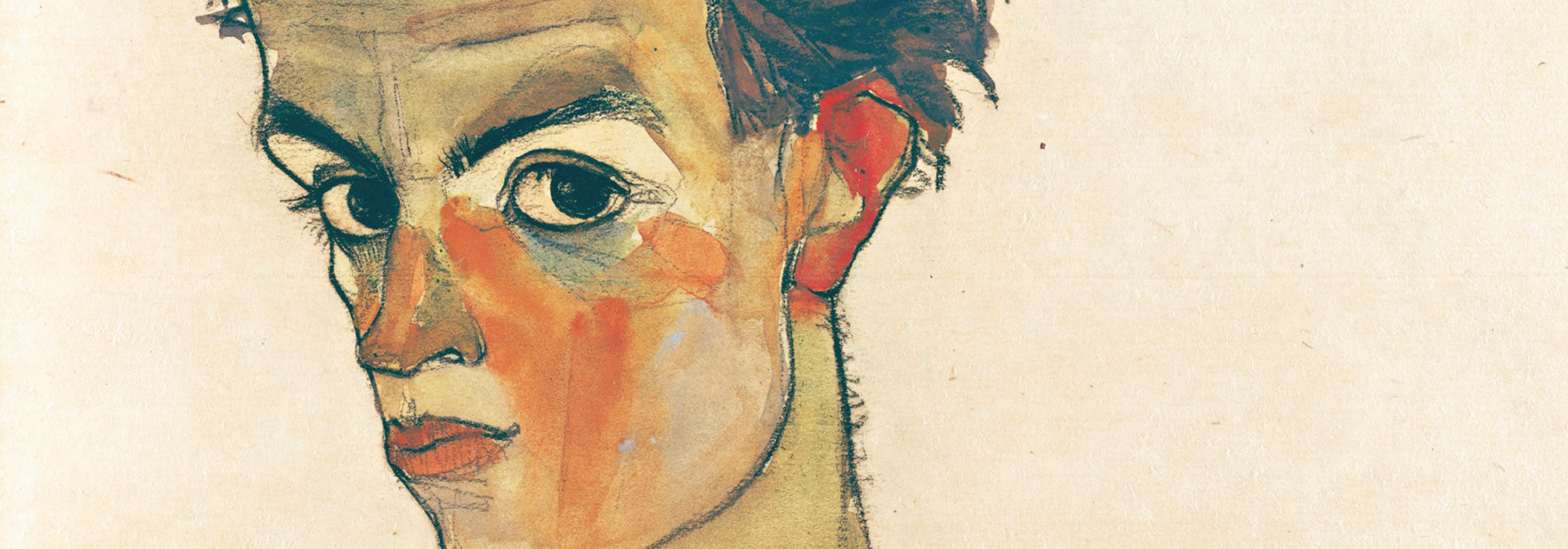 Egon Schiele collection artwork featuring bold lines, expressive figures, and unique style inspired by the renowned Austrian painter