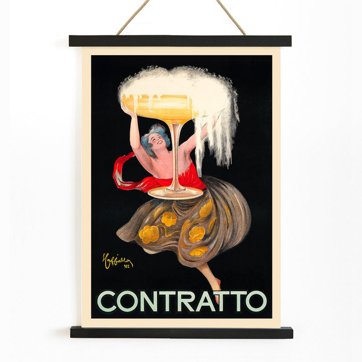, with wooden magnetic frame on white background
