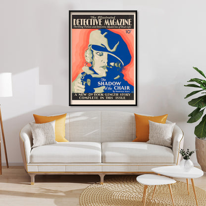 , framed and displayed in home decor