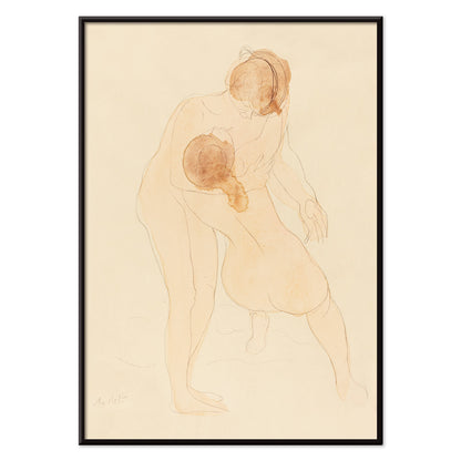 , with black aluminium frame on white background