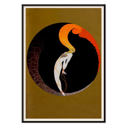 , with black aluminium frame on white background