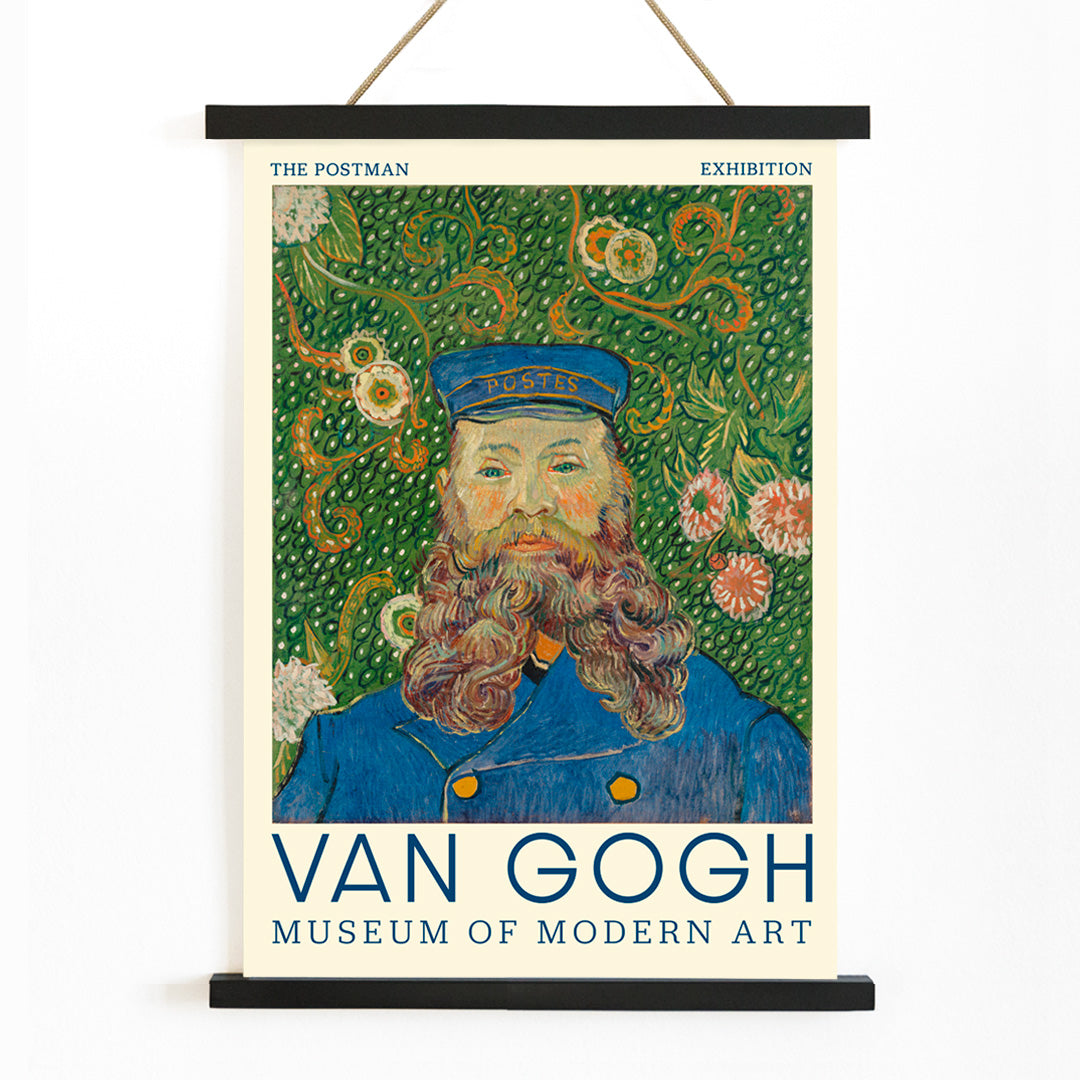 , with wooden magnetic frame on white background