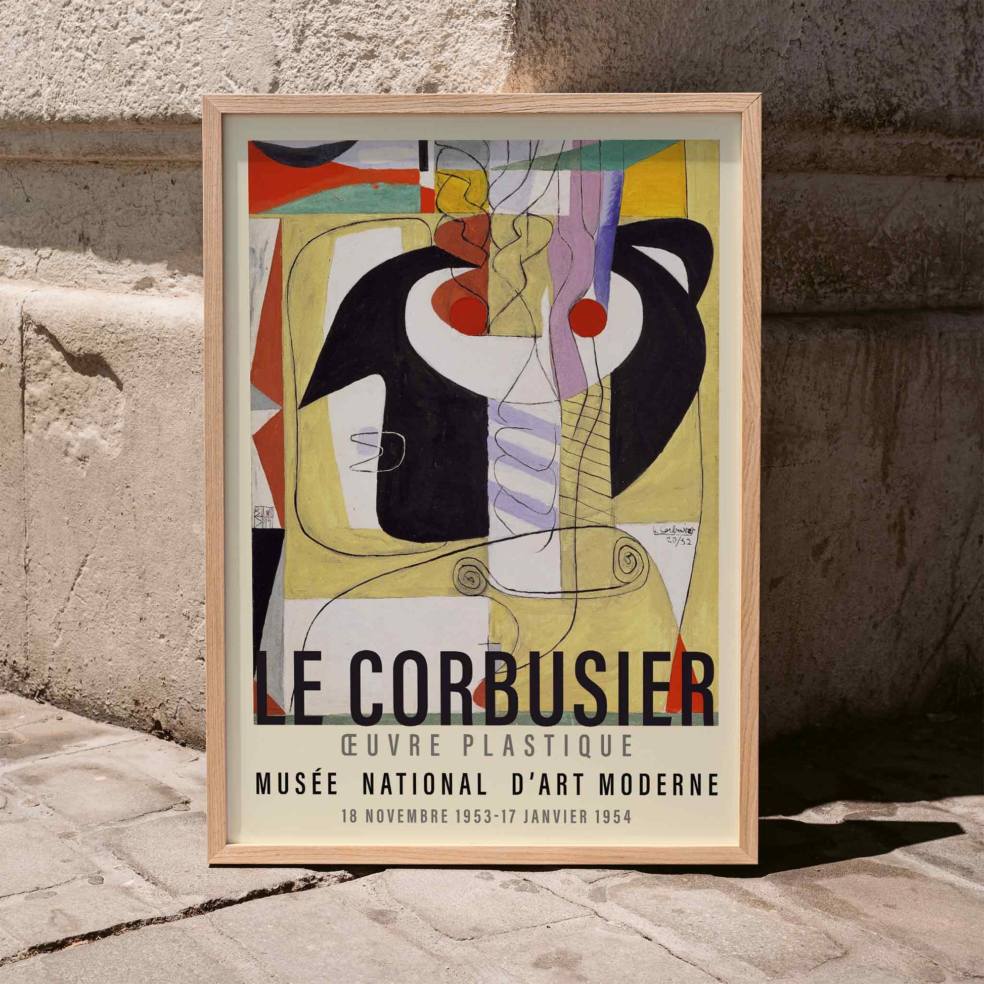 , framed and displayed in home decor