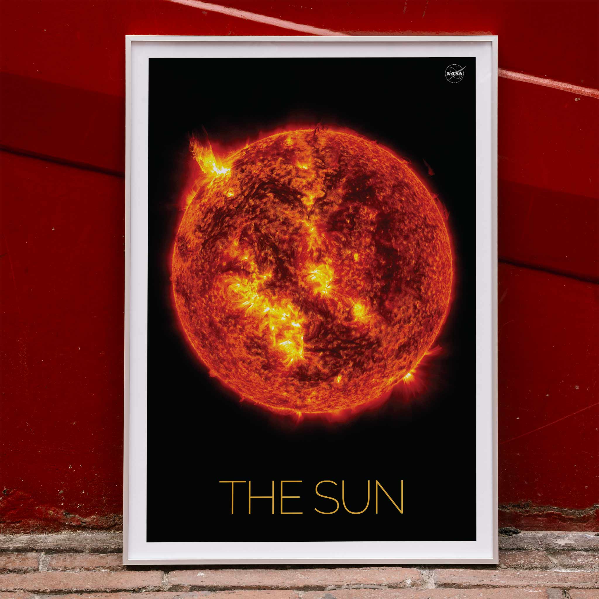 Poster | The Sun 3 Solar Artwork by NASA | MORYARTY