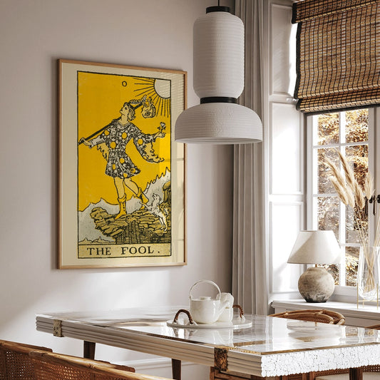 , framed and displayed in home decor